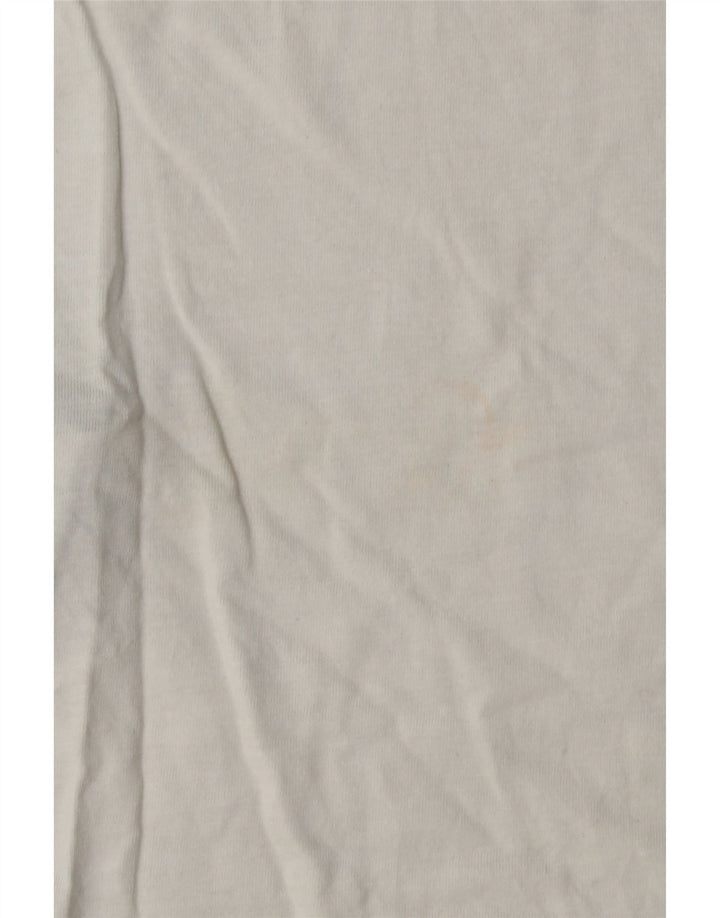 JACK & JONES Hombre Regular Fit Camiseta Gráfica Top XL Algodón Blanco
