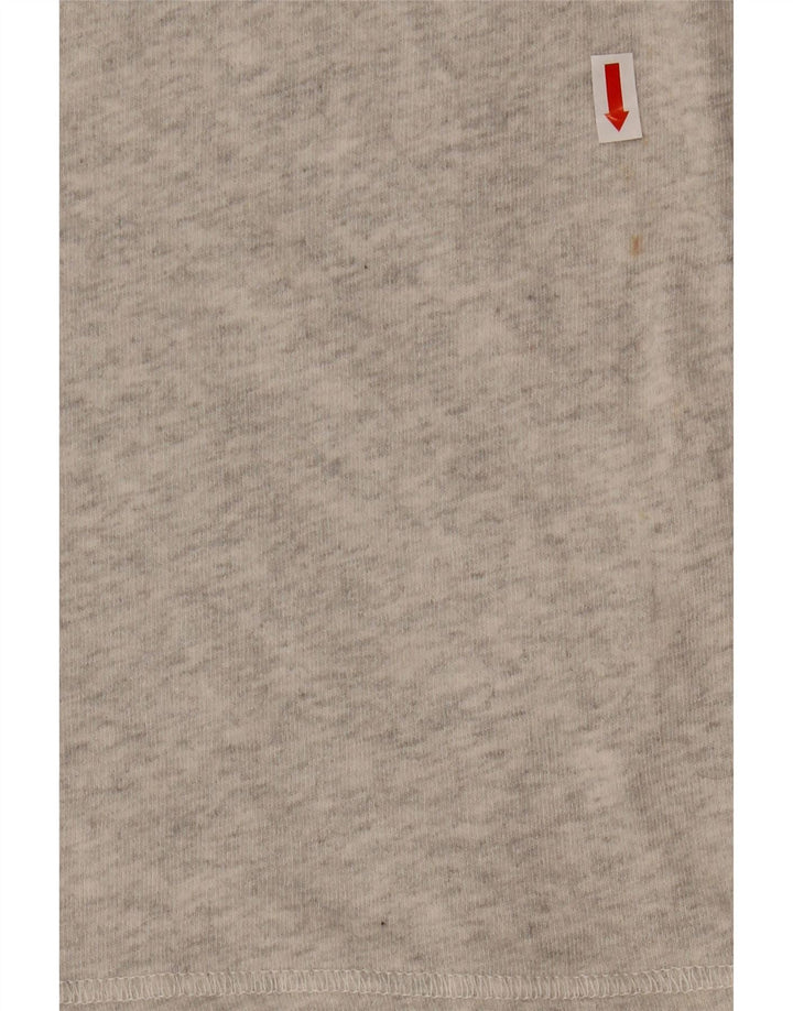 EDDIE BAUER Sudadera extragrande para mujer Jersey UK 10 Small Grey Fair Isle