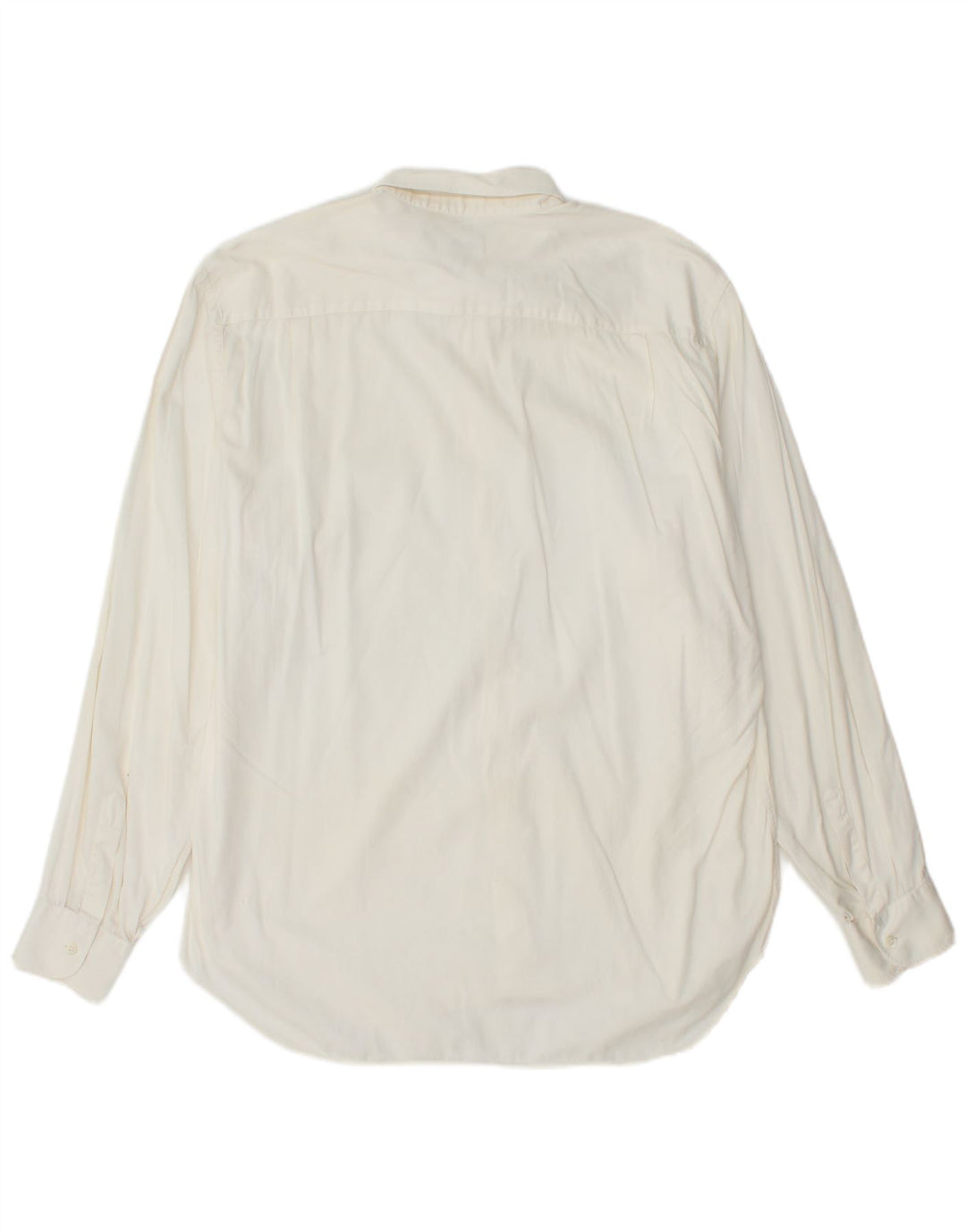 GIORGIO ARMANI Camisa para hombre Talla 16 41 Grande Blanco roto