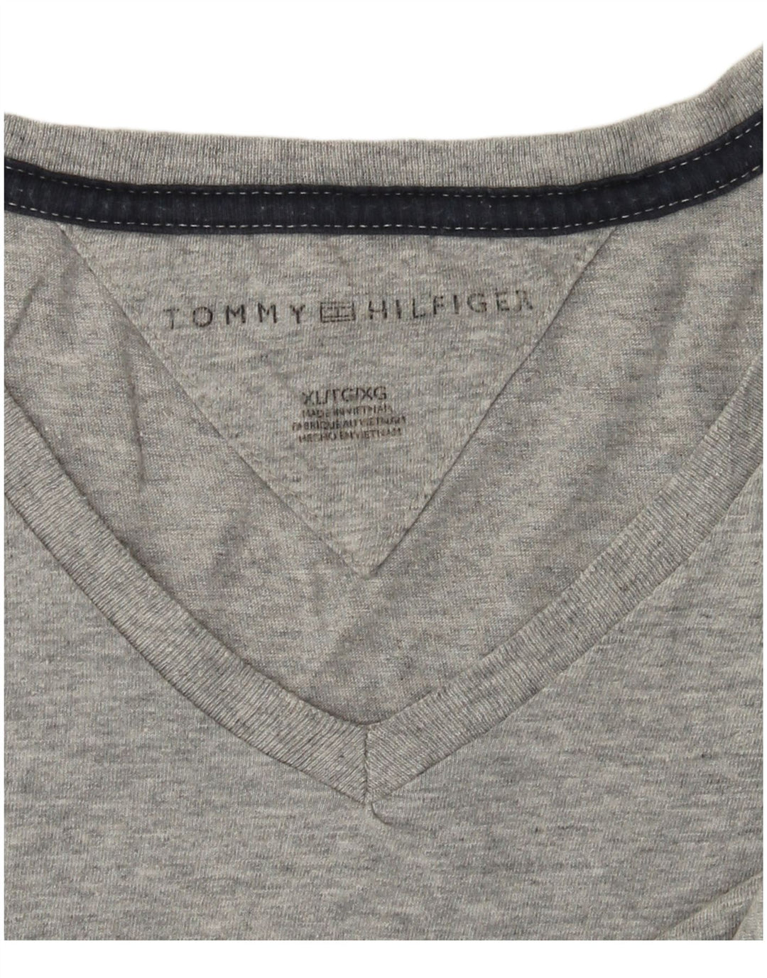 Tommy Hilfiger Camiseta Hombre Top XL Gris