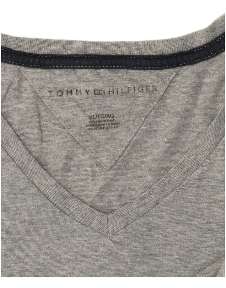 Tommy Hilfiger Camiseta Hombre Top XL Gris