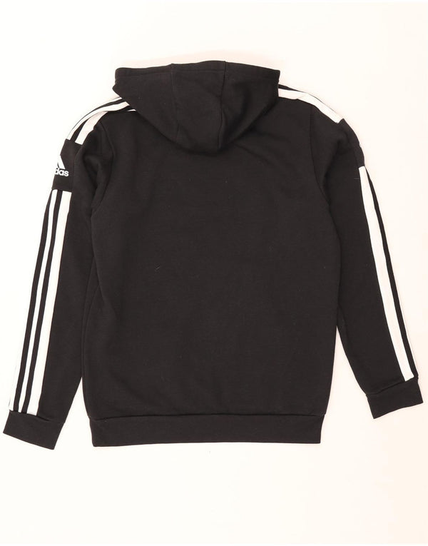 Adidas Hombre Sudadera Con Capucha Jumper Medium Negro Algodón