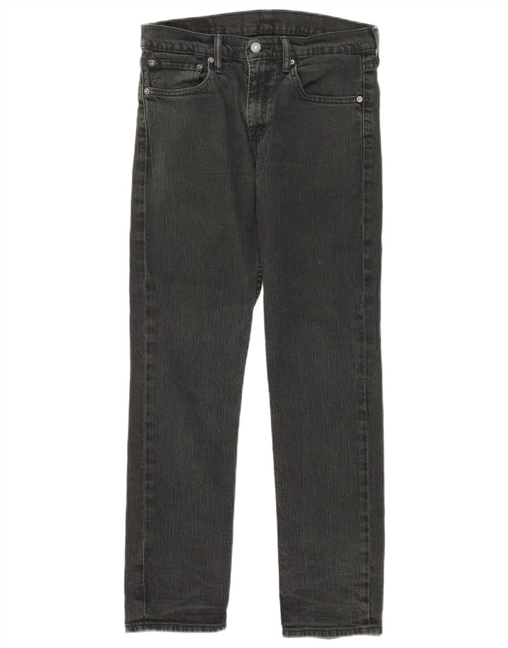 Vaqueros Levi's Mujer Rectos W32 L30 Algodón Negro