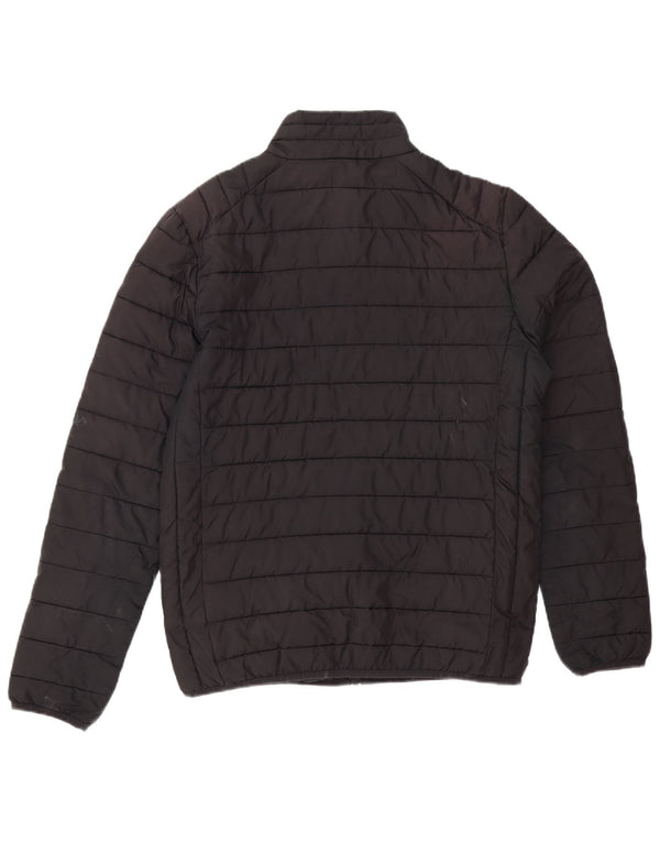 Ellesse Chaqueta acolchada para hombre UK 38 Medium Negro Poliéster