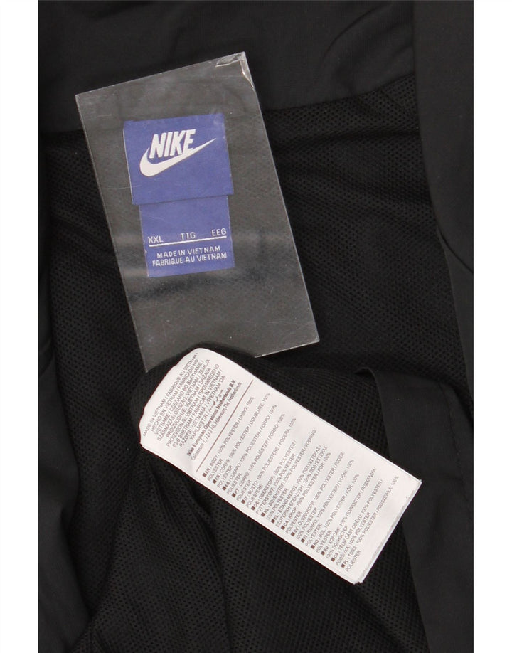 Nike - Chaqueta de chándal para hombre, talla 2XL, poliéster negro