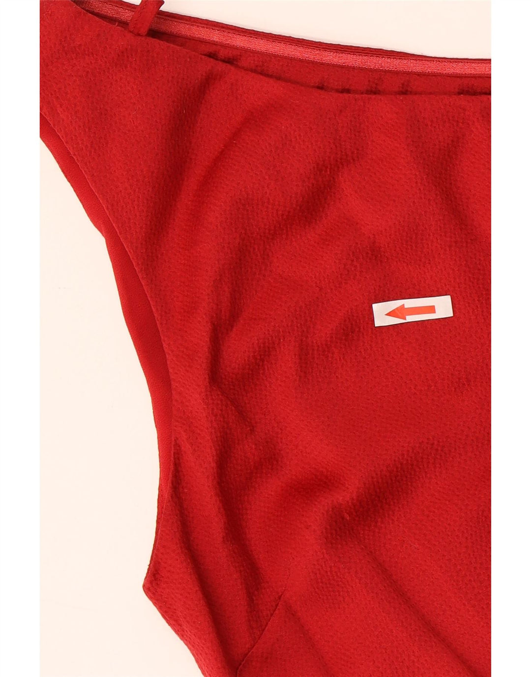 Michael Kors Vestido de un hombro para mujer US 2 XS Poliéster rojo