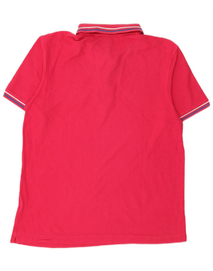 LOTTO Polo Hombre Grande Rosa Algodón