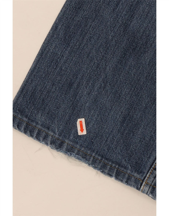 Vaqueros Lee Mujer Knox Rectos W36 L27 Algodón Azul
