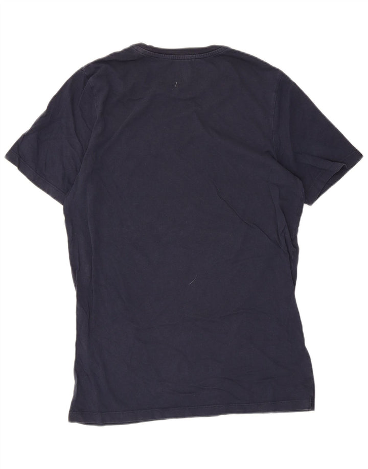 Jack & Jones - Camiseta gráfica para hombre, talla grande, azul marino