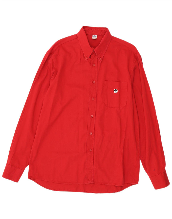 Camisa North Sails Hombre XL Algodón Rojo