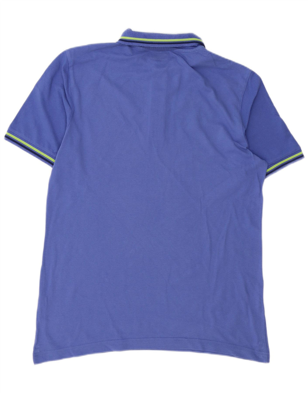 Polo Kappa Hombre Grande Azul Algodón