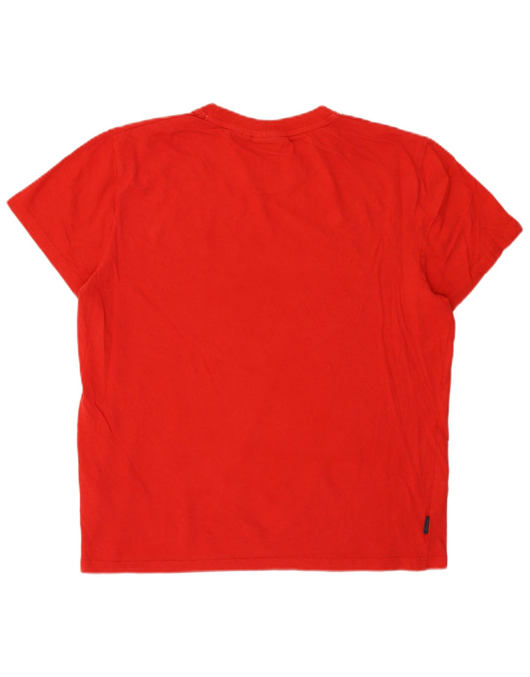 Superdry Camiseta Hombre Top XL Algodón Rojo