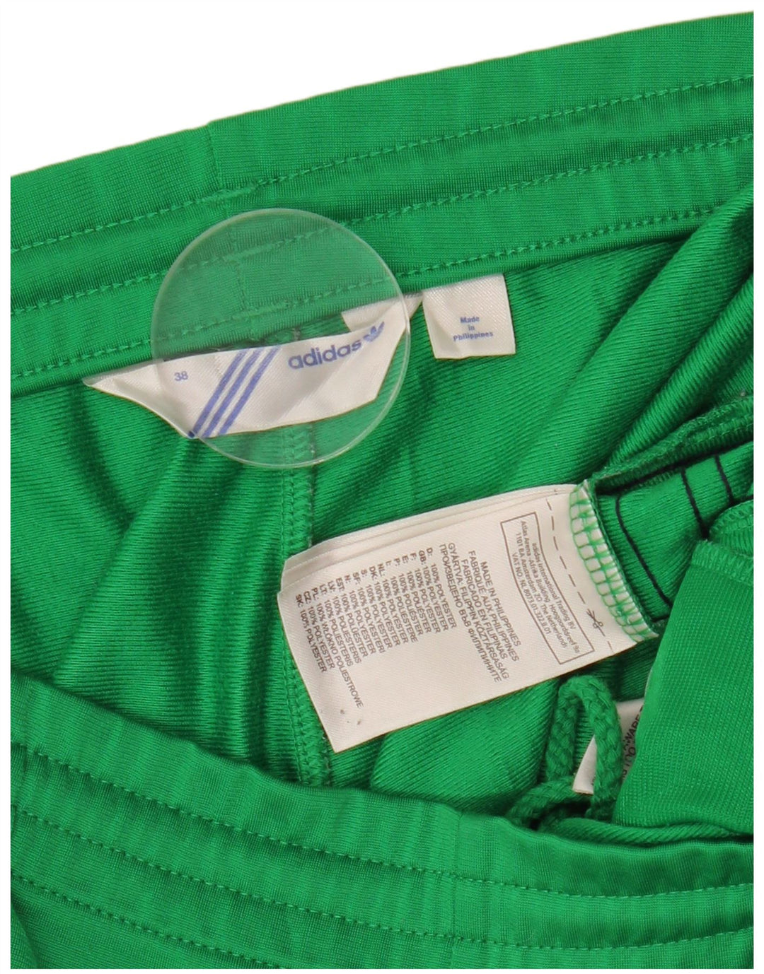 Pantalón de chándal ADIDAS para mujer EU 38 Poliéster verde medio