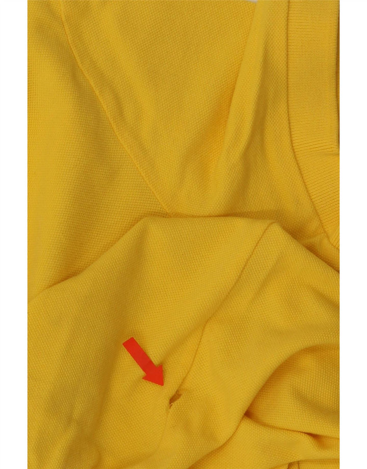 Benetton Polo Hombre Amarillo Pequeño