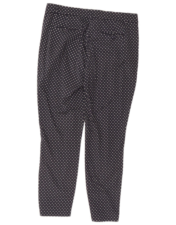 Pantalones chinos para mujer Phase Eight UK 14 Large W32 L27 Azul marino Lunares