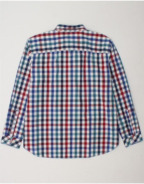 JOULES Camisa de corte clásico para hombre 2XL Algodón a cuadros multicolor