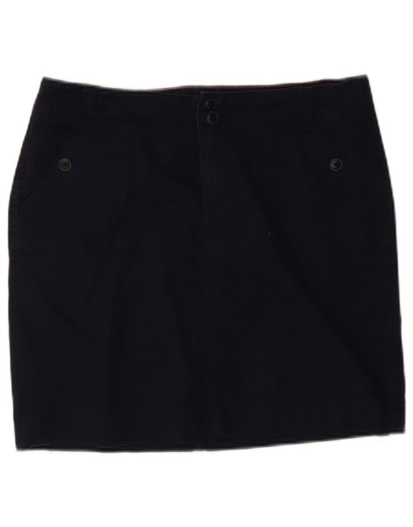 Tommy Hilfiger Minifalda para mujer US 6 Medium W30 Azul marino Algodón