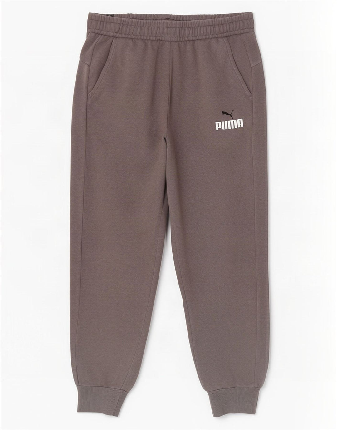 Pantalones De Chándal Puma Joggers De Algodón Gris Medio Hombre