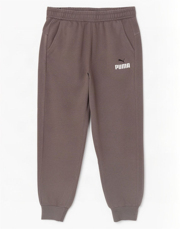 Pantalones De Chándal Puma Joggers De Algodón Gris Medio Hombre