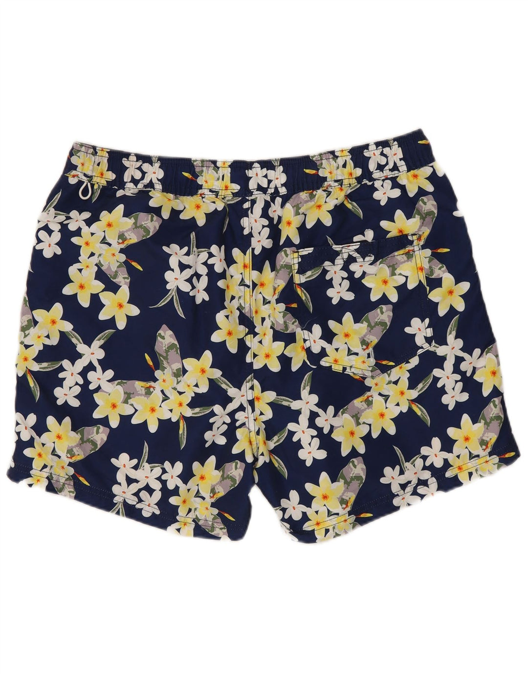 Jack & Jones Hombre Bañador Shorts Mediano Azul Marino Floral Poliéster