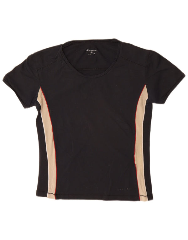 CHAMPION Camiseta para mujer Top UK 40 Large Black Colourblock