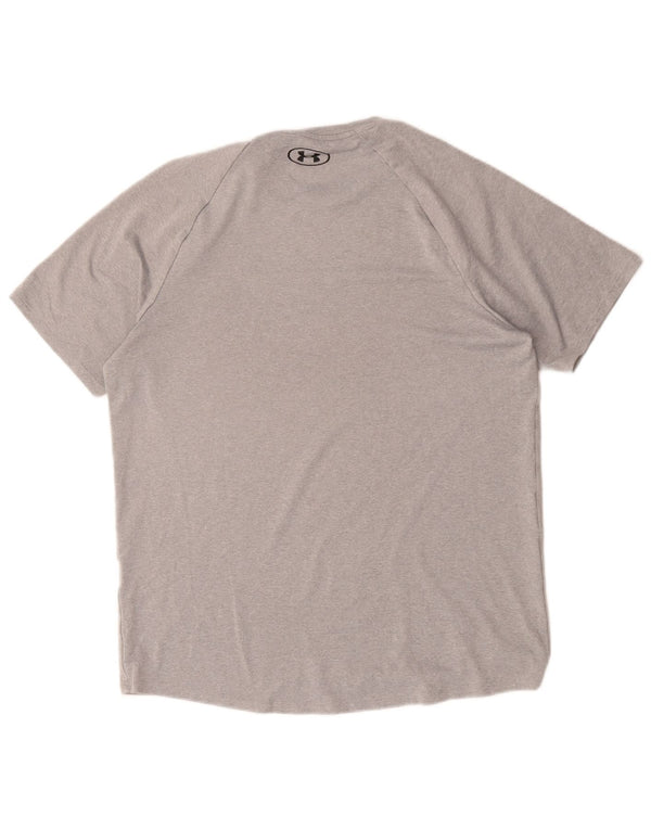 Camiseta Under Armour Hombre Top Gris Medio