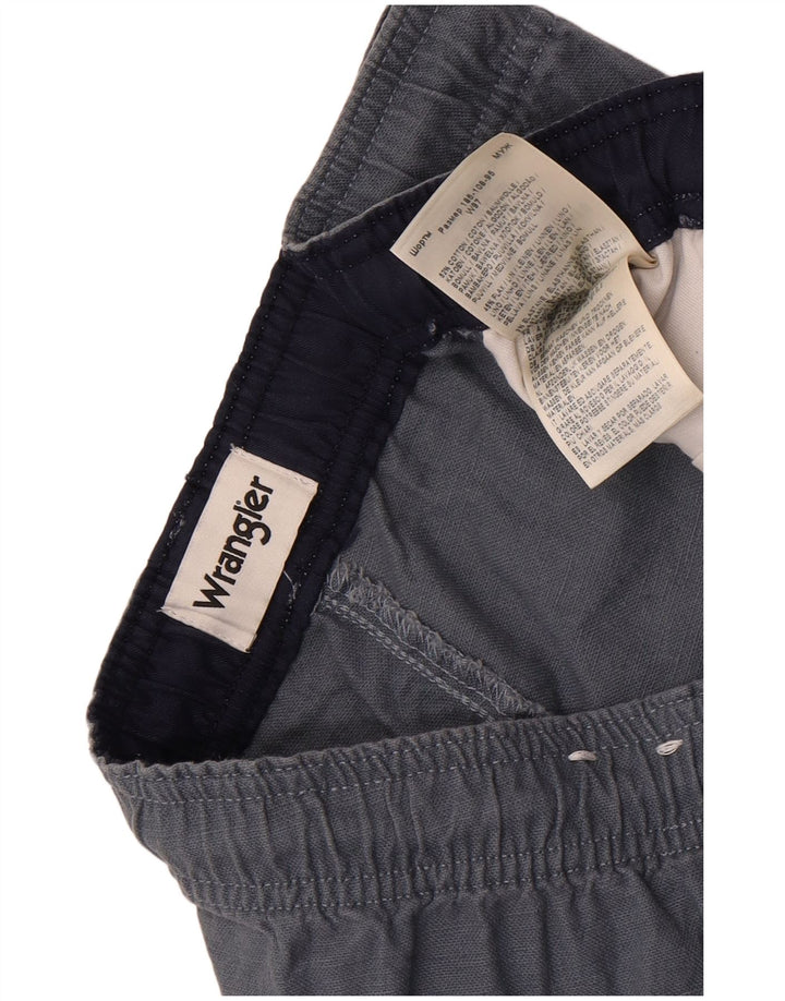 Wrangler Bermudas Hombre W38 XL Algodón Gris