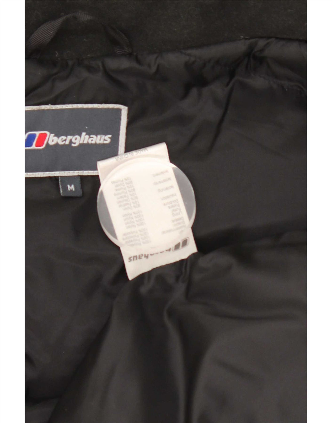 Berghaus Chaleco acolchado para hombre UK 38 Medium Negro Poliéster