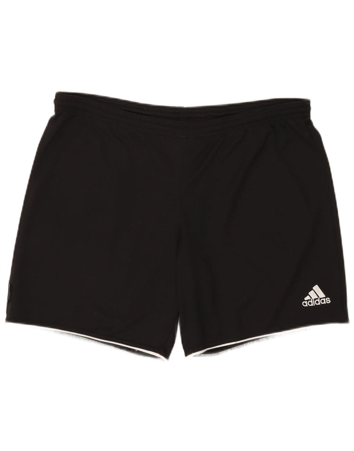 Adidas Mens Climalite Sport Shorts Medio Negro Poliéster