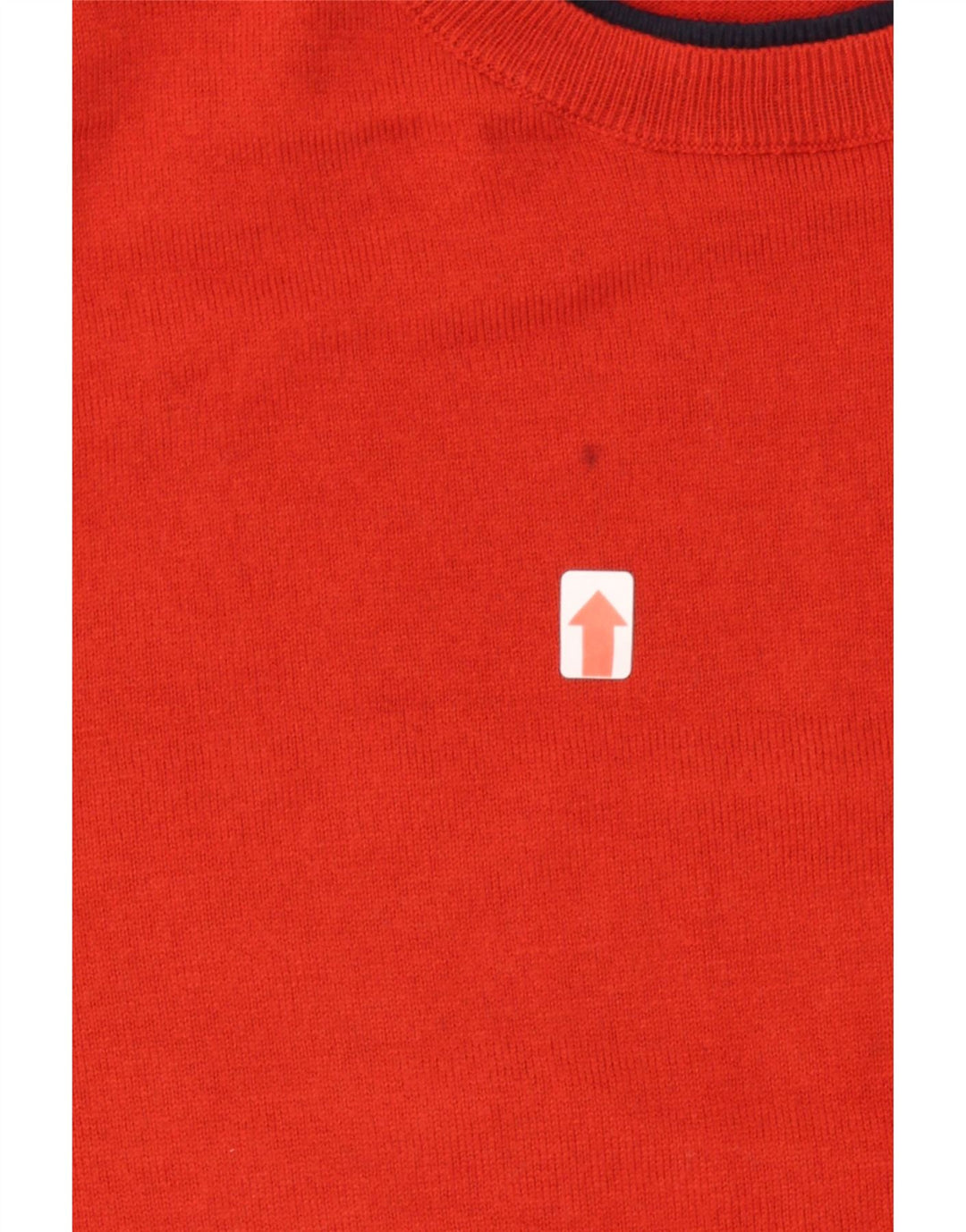 SUN68 Mens Crew Neck Jumper Sweater Large Red Wool Vintage Sun68 and Second-Hand Sun68 from Messina Hembry 