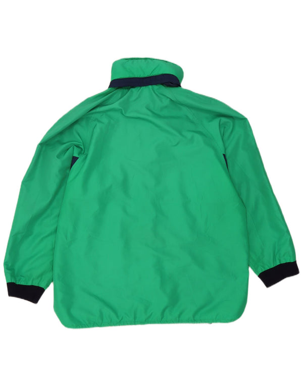 Dolomite Chaqueta impermeable con capucha para mujer UK 44 2XL Verde Colorblock Poliéster