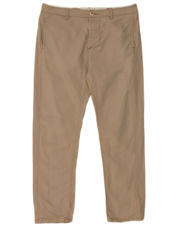 Pantalones chinos rectos Levi's para hombre W28 L32 Algodón gris