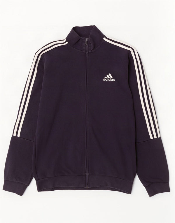 Adidas Hombre Primegreen Chándal Top Chaqueta Reino Unido 38/40 Medio Azul Marino