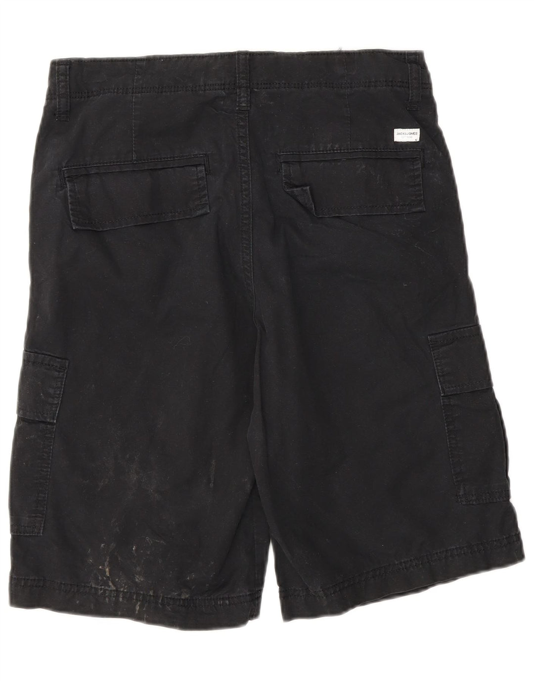 Jack & Jones Shorts Cargo Hombre XS W26 Algodón Negro