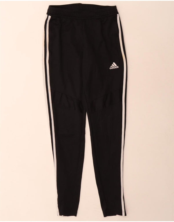 Adidas Mujer Climalite Chándal Pantalones UK 4/6 XS Negro Poliéster