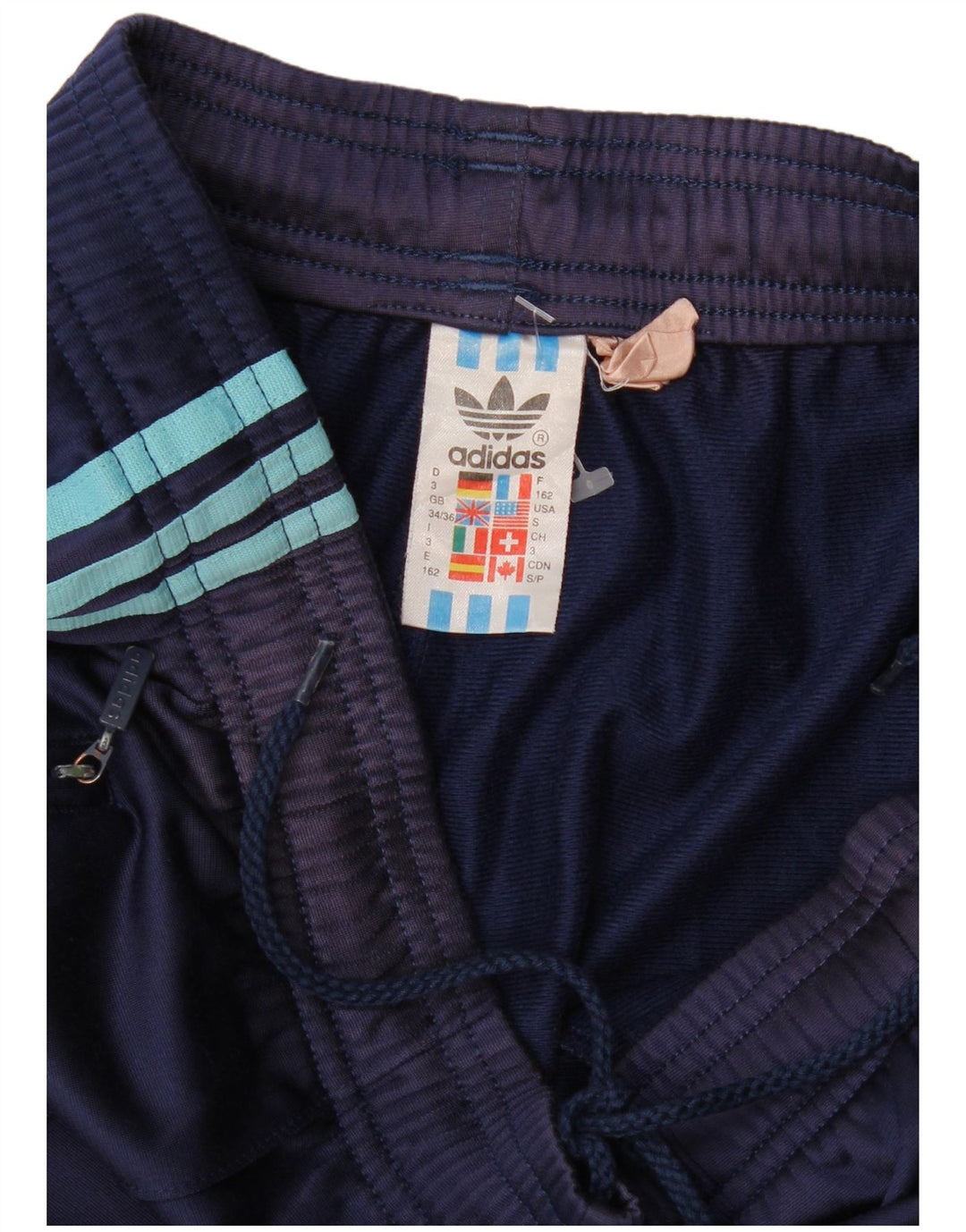 Pantalón De Chándal Adidas Hombre Small Azul Marino Poliéster