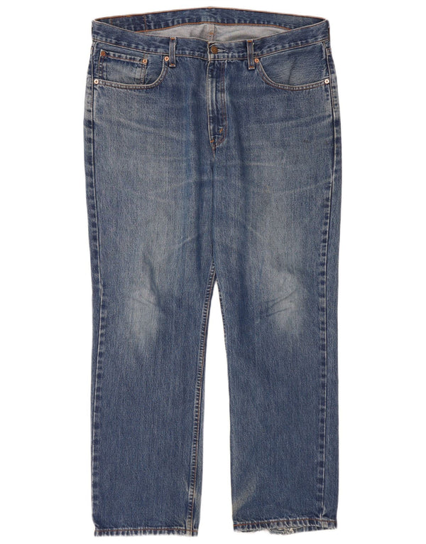 Vaqueros Levi's Mujer Rectos W40 L30 Algodón Azul