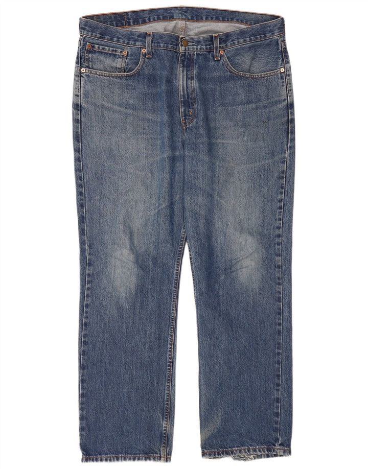 Vaqueros Levi's Mujer Rectos W40 L30 Algodón Azul
