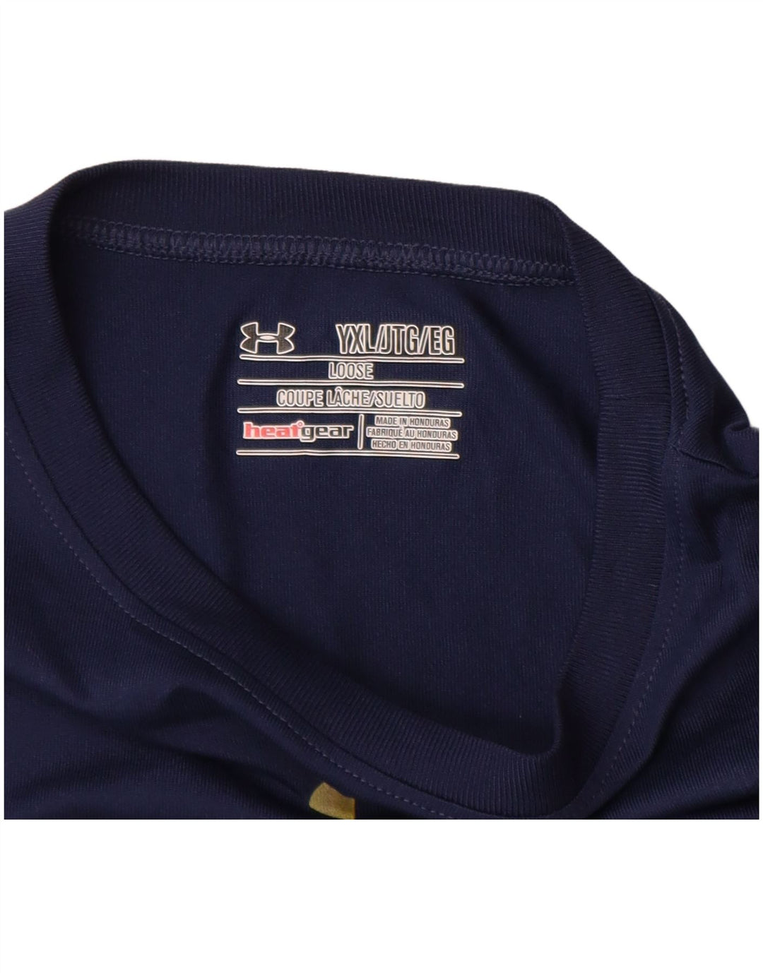 UNDER ARMOUR Camiseta holgada con gráfico para niños 13-14 años XL Azul marino