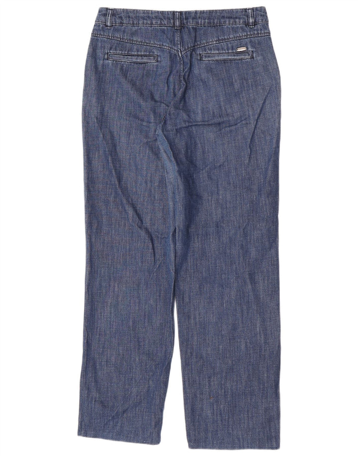 Vaqueros Sisley Mujer Rectos W30 L30 Azul