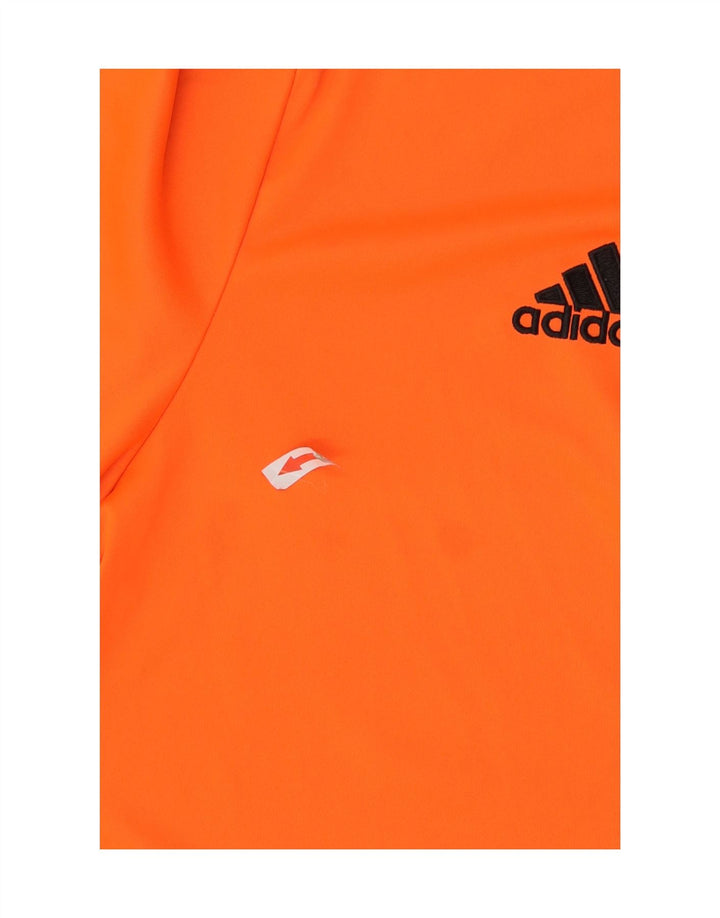 Adidas Hombre Climalite Camiseta Top XL Naranja Poliéster