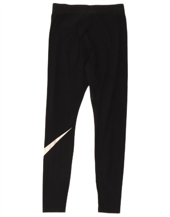 Nike Leggings gráficos para mujer UK 8 Small Algodón negro