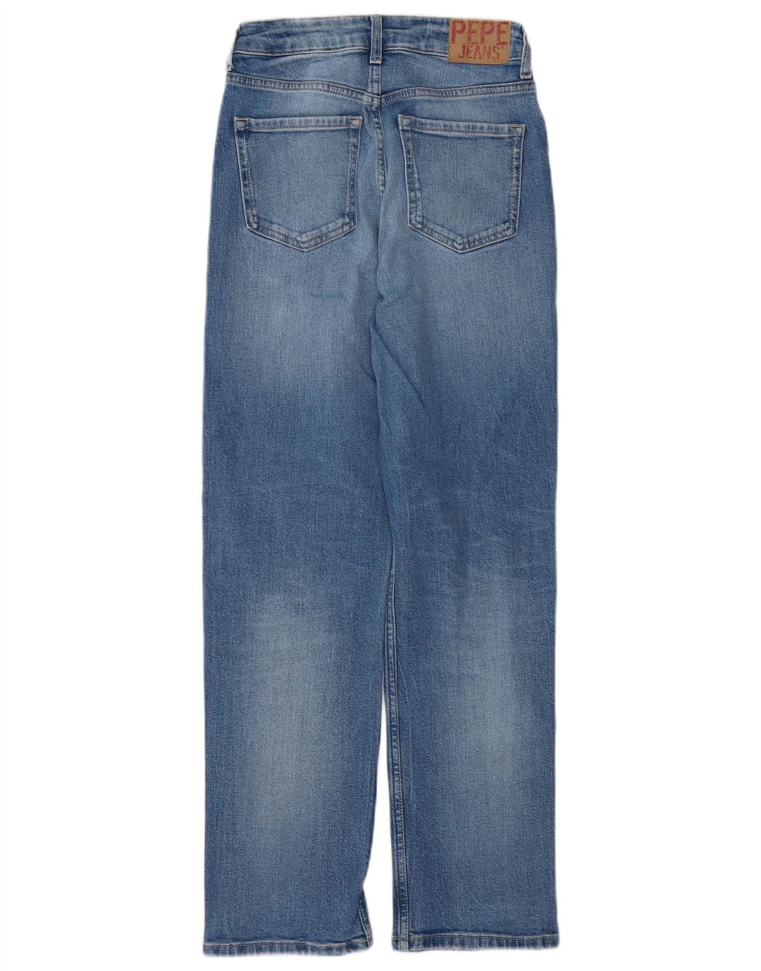 PEPE JEANS Vaqueros Rectos Mujer W25 L28 Azul Algodón