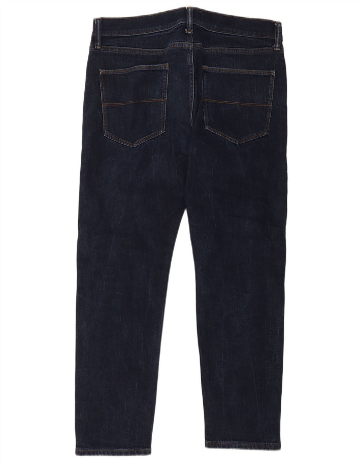 Vaqueros ajustados para mujer Marks & Spencer W32 L29 Algodón azul marino