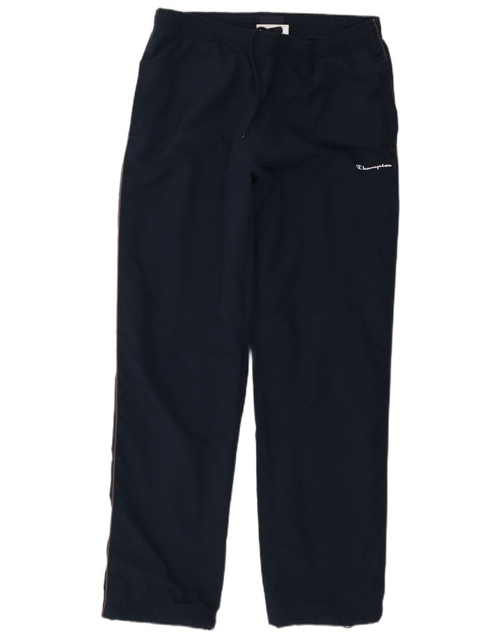 Champion Pantalón De Chándal Para Hombre Grande Azul Marino Poliéster