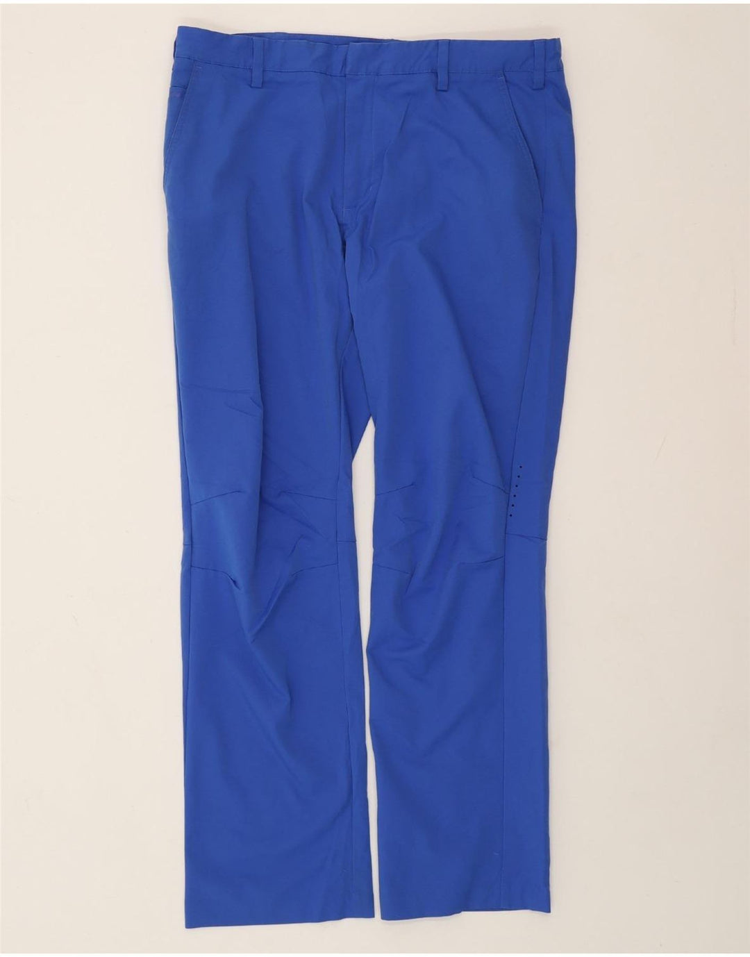Pantalón chino recto ADIDAS para hombre W36 L32 Poliéster azul