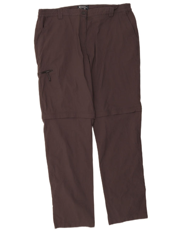 Pantalones chinos rectos para mujer de Mountain Warehouse UK 40 XL W36 L31 Gris