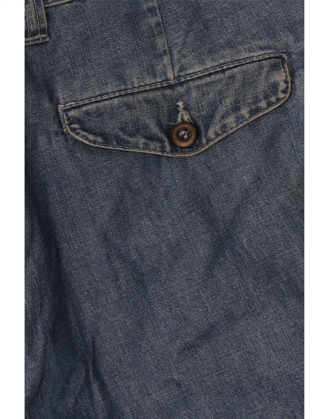 Vaqueros Rectos Vintage Mujer W33 L34 Azul