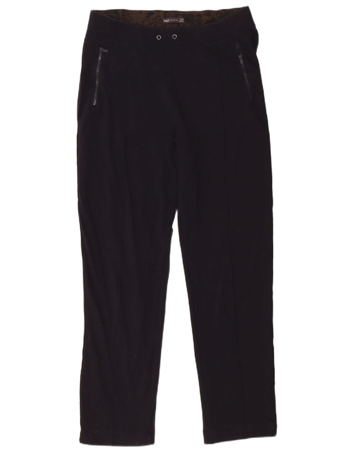 Marks & Spencer Pantalones de chándal para Mujer UK 46 Large Azul Marino