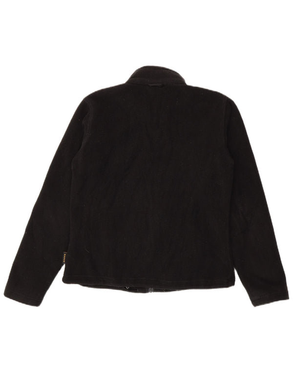 Jack Wolfskin Chaqueta Forro Polar Mujer UK 12/14 Mediano Negro Poliéster